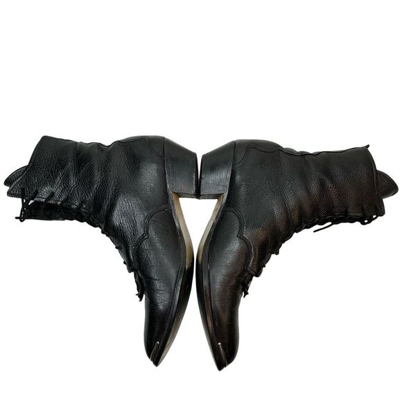 Vintage 🖤 leather boots size 8 - Picture 8 of 13